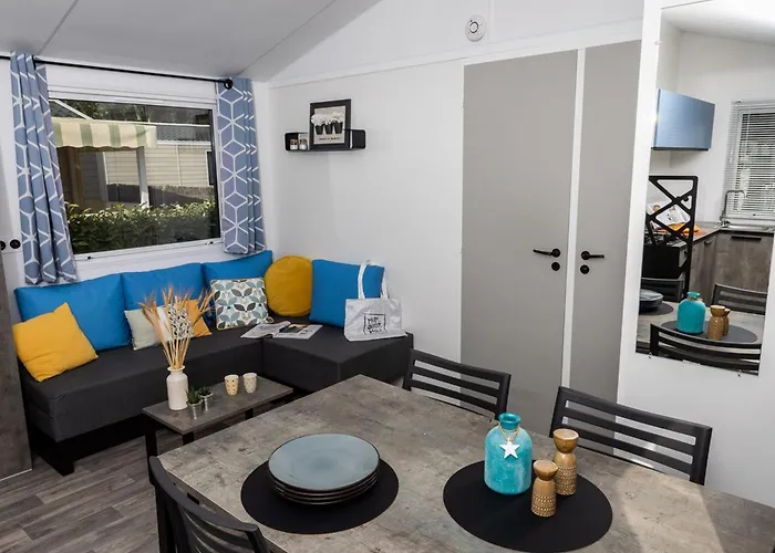 Mobil Confortable Avec Terrasse à - Api-1-52-887 Camping *